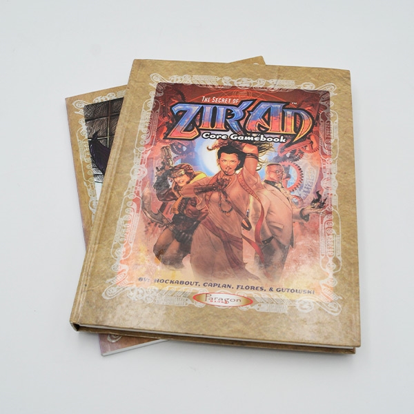BUNDLE The Secret of ZirAn - Core Rulebook and Hand of Fate Book (B Grade) (Genbrug)